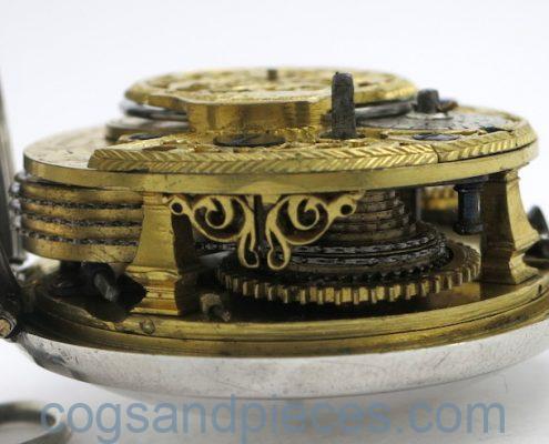 London polychrome dial verge