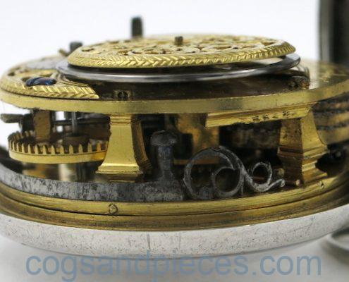London polychrome dial verge