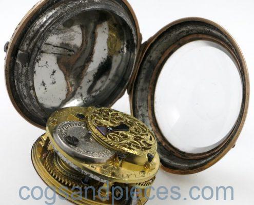Steel & gold case verge
