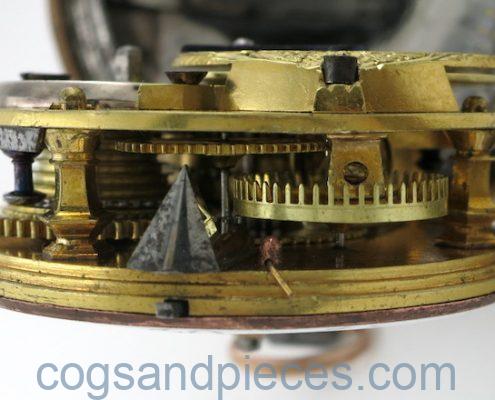 Steel & gold case verge