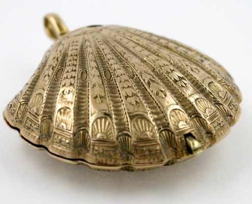 Miniature verge shell
