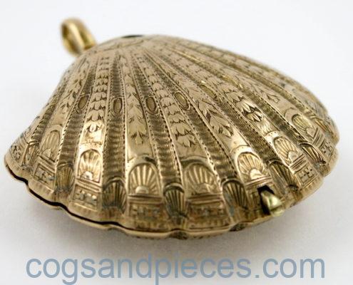 Miniature verge shell