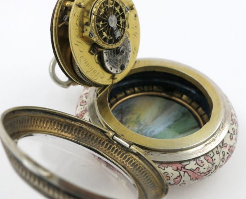 Austrian enamel verge
