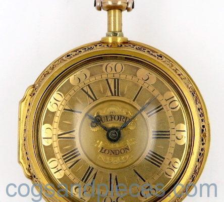 Gold repousse repeater