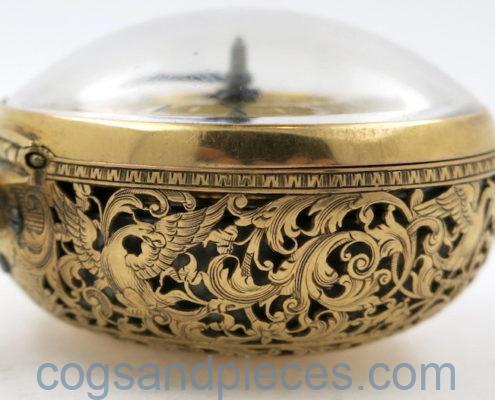 Gold repousse repeater