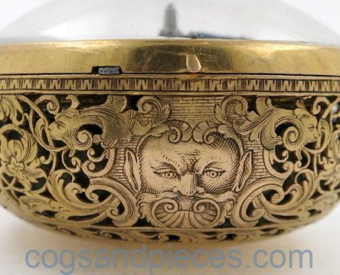 Gold repousse repeater