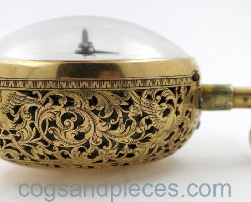 Gold repousse repeater