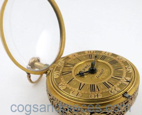 Gold repousse repeater