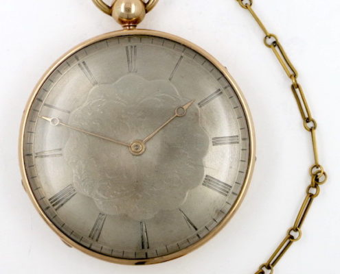 French cylinder clockwatch