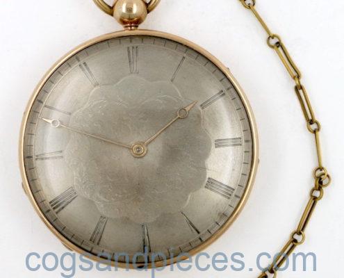 French cylinder clockwatch
