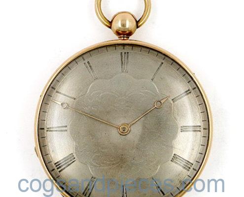 French cylinder clockwatch