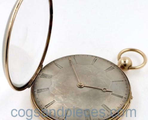 French cylinder clockwatch