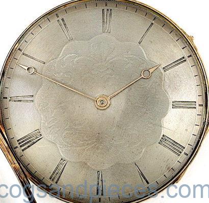 French cylinder clockwatch