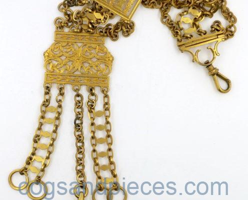 Gilt chatelaine