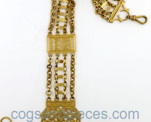 Gilt chatelaine