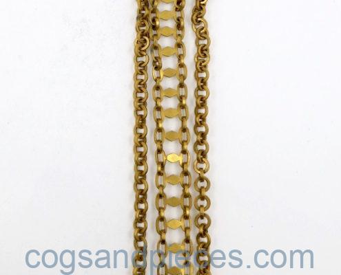 Gilt chatelaine