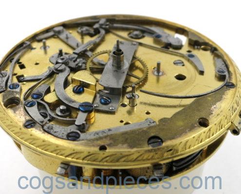 Musical watch carillon