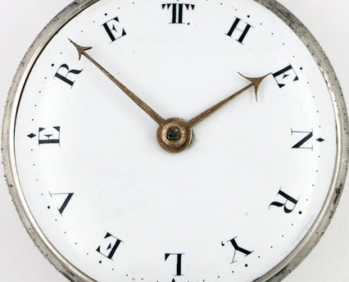 Verge with named dial