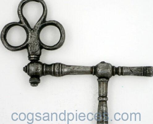 Steel crank key
