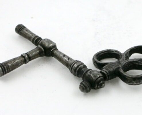 Steel crank key