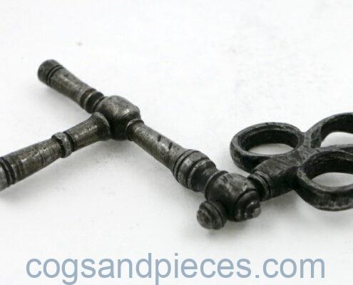 Steel crank key