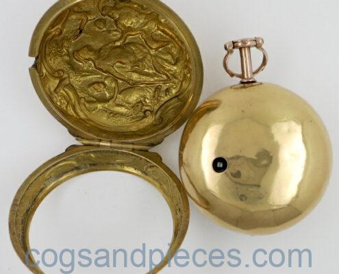 Gold repouse pair verge
