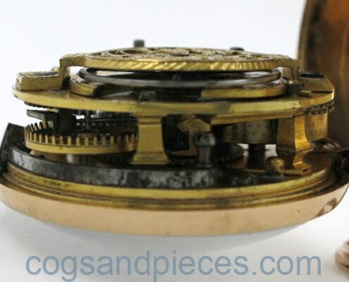 Gold repouse pair verge