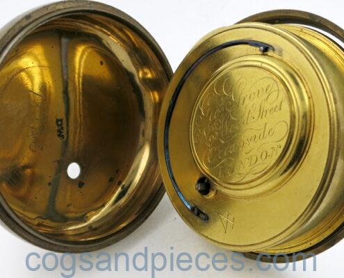 Rack lever coach watch