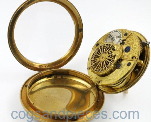 Gold enamel verge