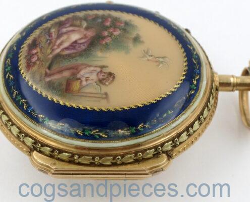 Gold enamel Story, London
