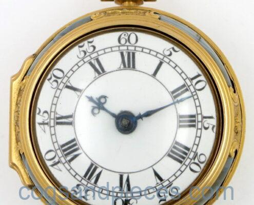 gold agate chatelaine