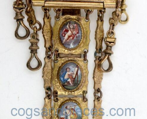 18thc watch chatelaine