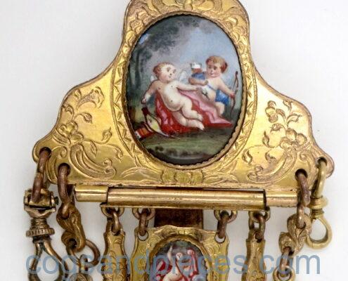 18thc watch chatelaine