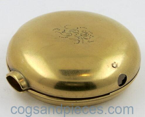 Silver Gilt Pair Cases