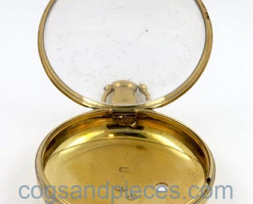 Silver Gilt Pair Cases