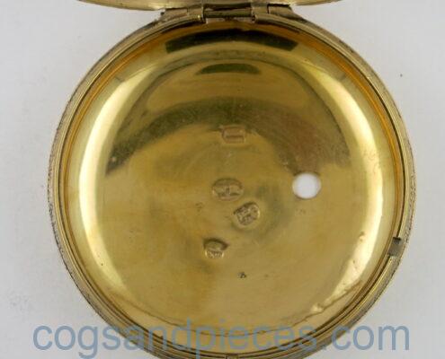 Silver Gilt Pair Cases