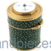 Gold & shagreen cased verge
