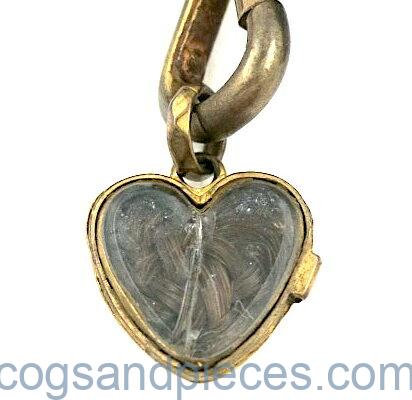 Gilt & enamel chatelaine