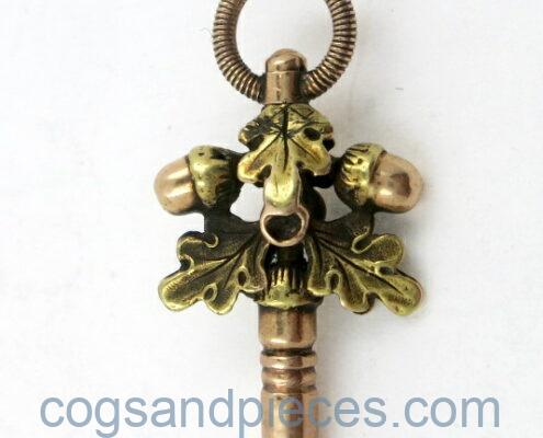 Antique Gold Watch Key