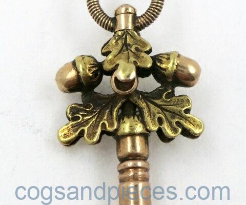 Antique Gold Watch Key