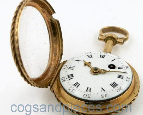 gold & enamel verge