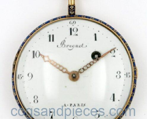 gold and enamel verge