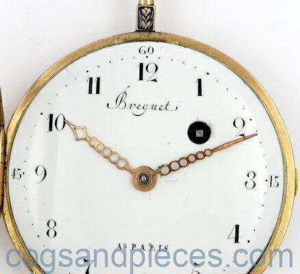 gold and enamel verge