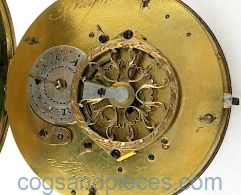 gold and enamel verge