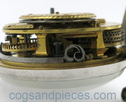 Silver repousse pair cases