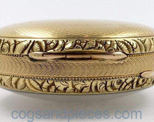 19thc London gold verge
