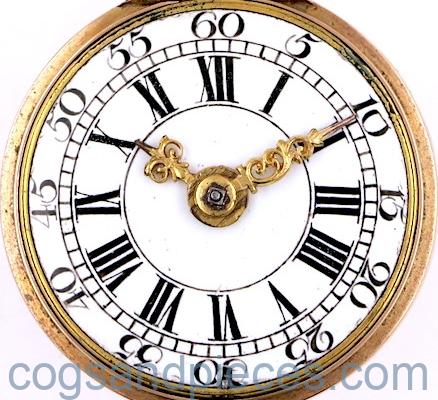 Gold repousse pair cases