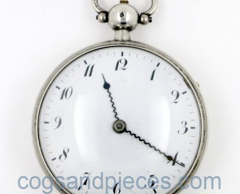Swiss silver clockwatch