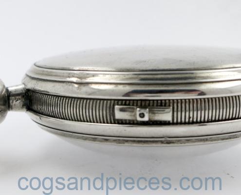 Swiss silver clockwatch
