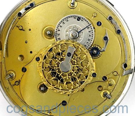 Swiss silver clockwatch